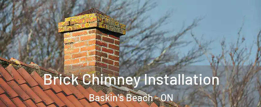  Brick Chimney Installation Baskin's Beach - ON