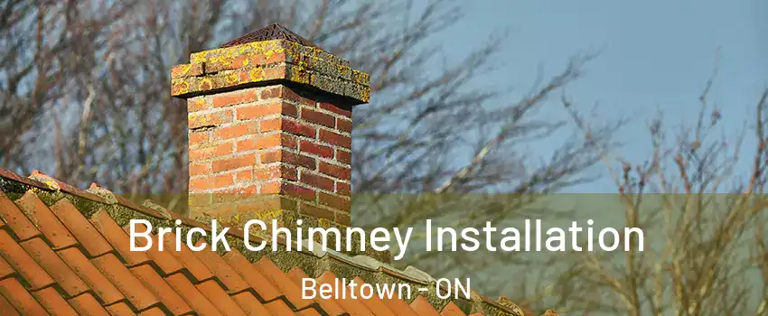  Brick Chimney Installation Belltown - ON