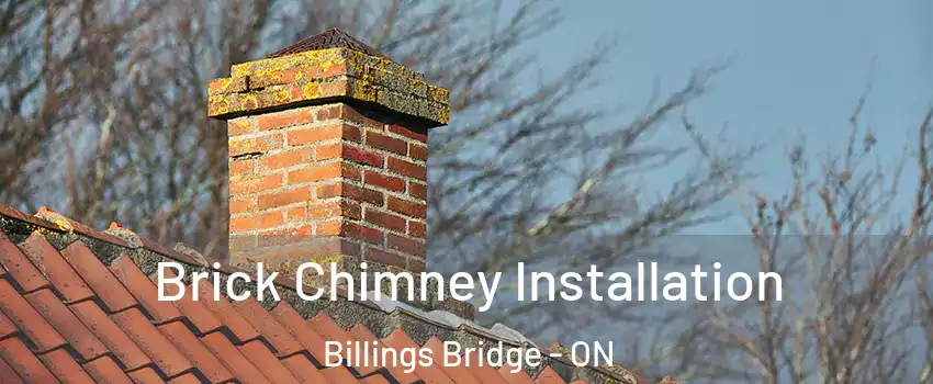  Brick Chimney Installation Billings Bridge - ON