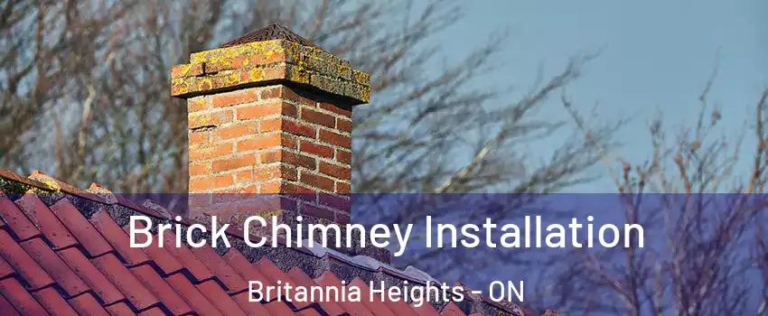  Brick Chimney Installation Britannia Heights - ON