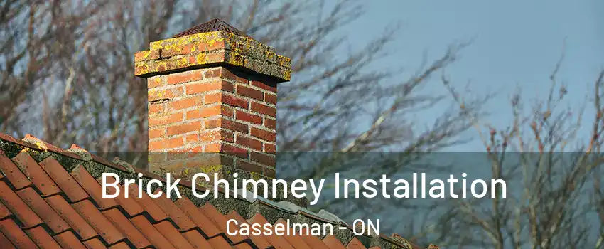  Brick Chimney Installation Casselman - ON