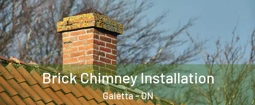  Brick Chimney Installation Galetta - ON