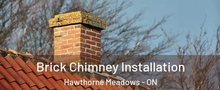  Brick Chimney Installation Hawthorne Meadows - ON