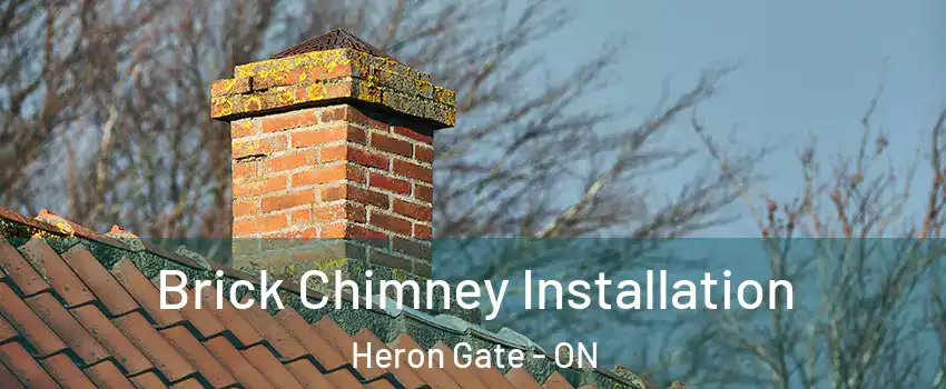  Brick Chimney Installation Heron Gate - ON