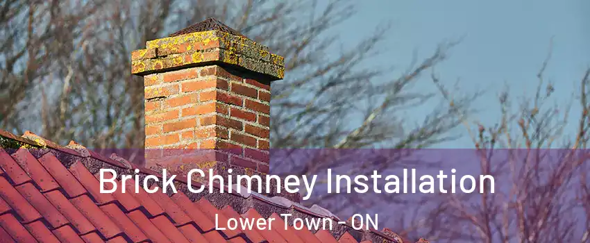  Brick Chimney Installation Lower Town - ON