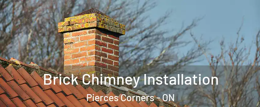  Brick Chimney Installation Pierces Corners - ON