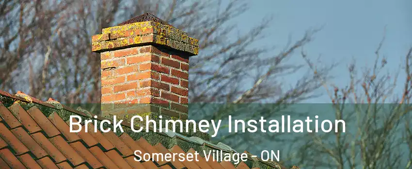  Brick Chimney Installation Somerset Village - ON