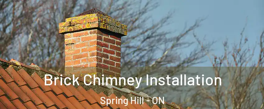  Brick Chimney Installation Spring Hill - ON