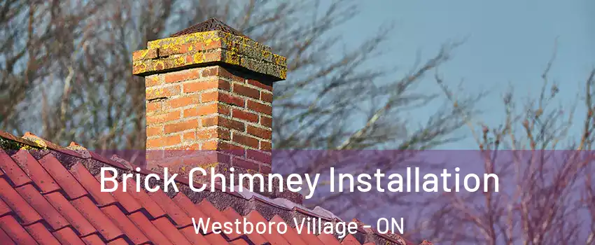  Brick Chimney Installation Westboro Village - ON