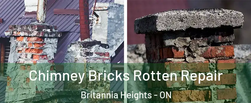  Chimney Bricks Rotten Repair Britannia Heights - ON