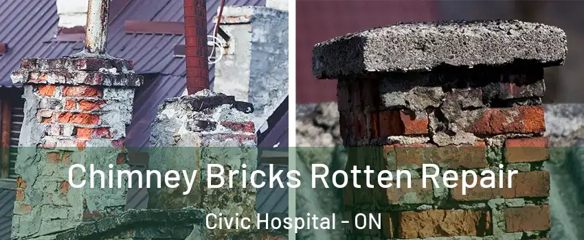  Chimney Bricks Rotten Repair Civic Hospital - ON