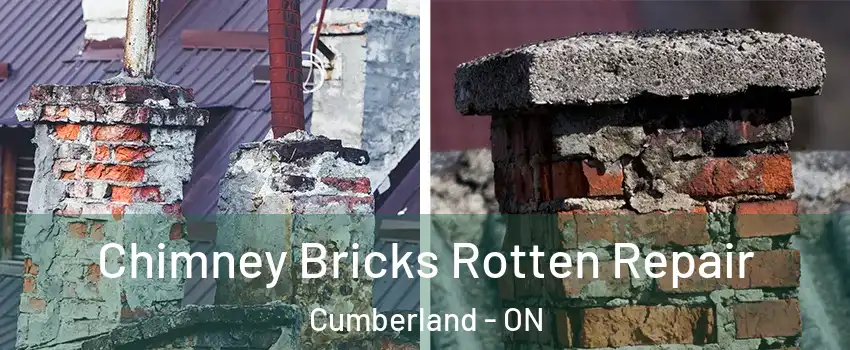 Chimney Bricks Rotten Repair Cumberland - ON
