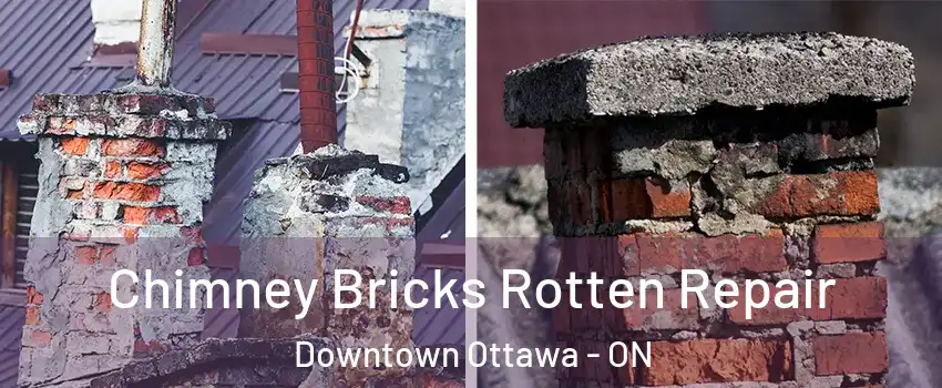  Chimney Bricks Rotten Repair Downtown Ottawa - ON