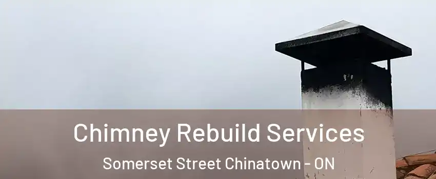  Chimney Rebuild Services Somerset Street Chinatown - ON