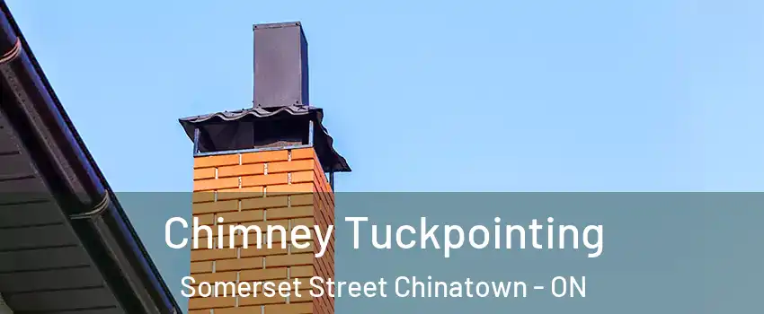  Chimney Tuckpointing Somerset Street Chinatown - ON