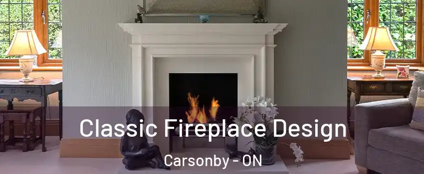  Classic Fireplace Design Carsonby - ON