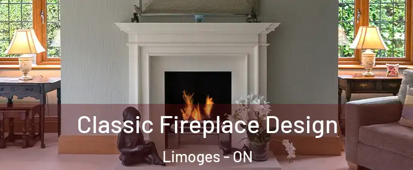  Classic Fireplace Design Limoges - ON