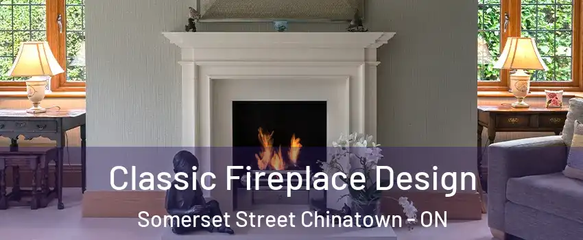  Classic Fireplace Design Somerset Street Chinatown - ON