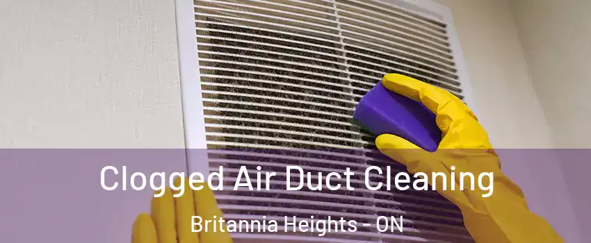  Clogged Air Duct Cleaning Britannia Heights - ON