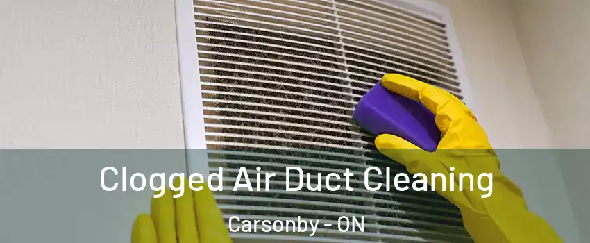  Clogged Air Duct Cleaning Carsonby - ON