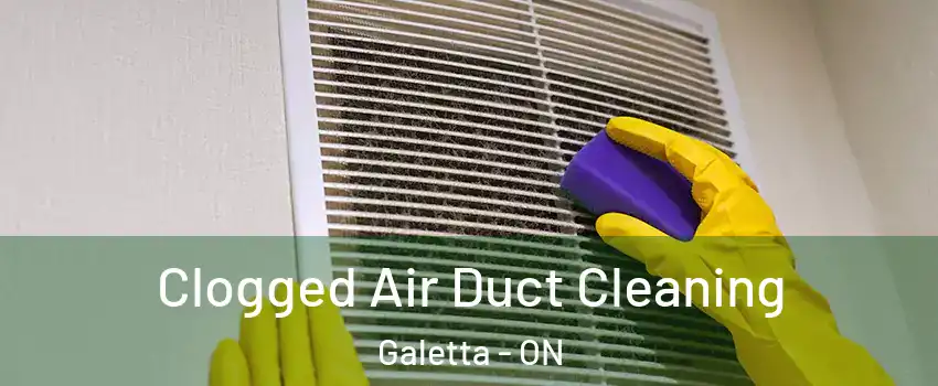  Clogged Air Duct Cleaning Galetta - ON