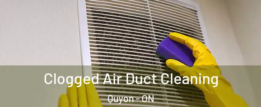  Clogged Air Duct Cleaning Quyon - ON