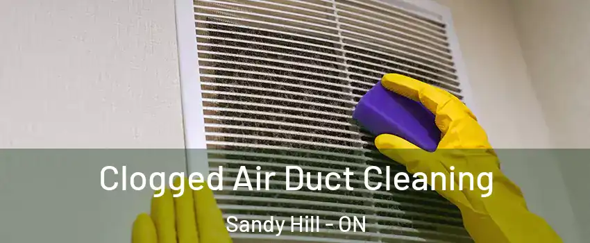  Clogged Air Duct Cleaning Sandy Hill - ON