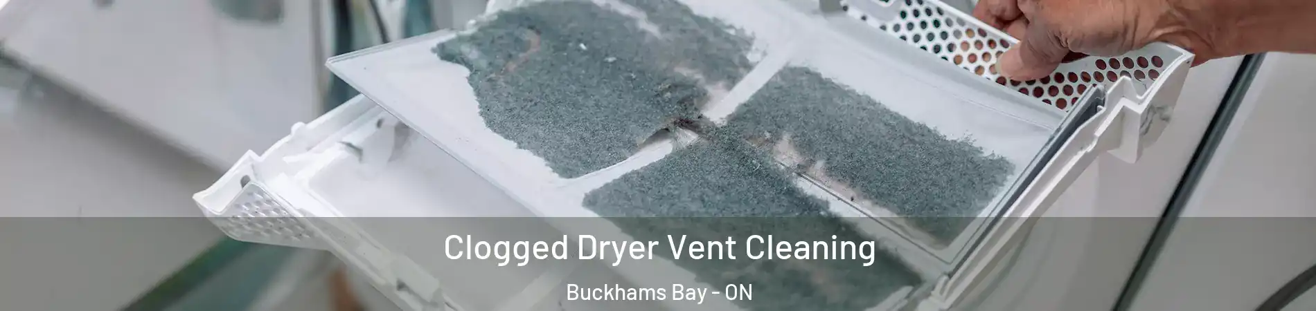  Clogged Dryer Vent Cleaning Buckhams Bay - ON