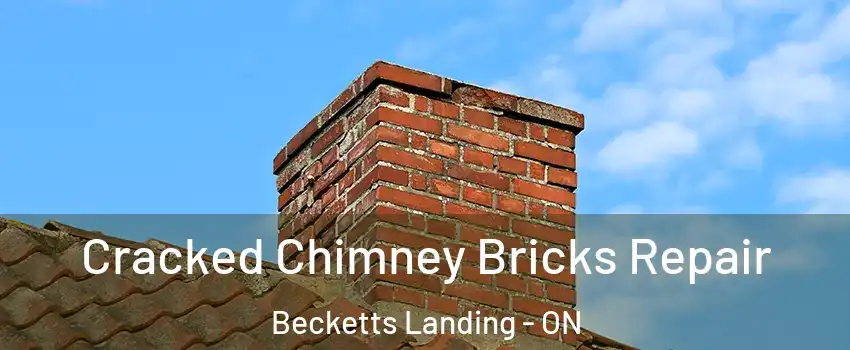  Cracked Chimney Bricks Repair Becketts Landing - ON