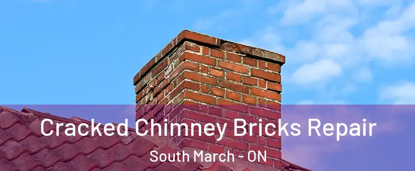  Cracked Chimney Bricks Repair South March - ON