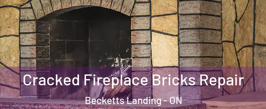  Cracked Fireplace Bricks Repair Becketts Landing - ON