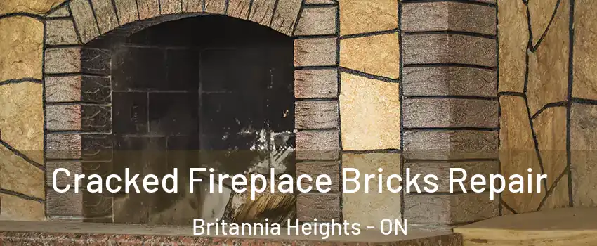  Cracked Fireplace Bricks Repair Britannia Heights - ON