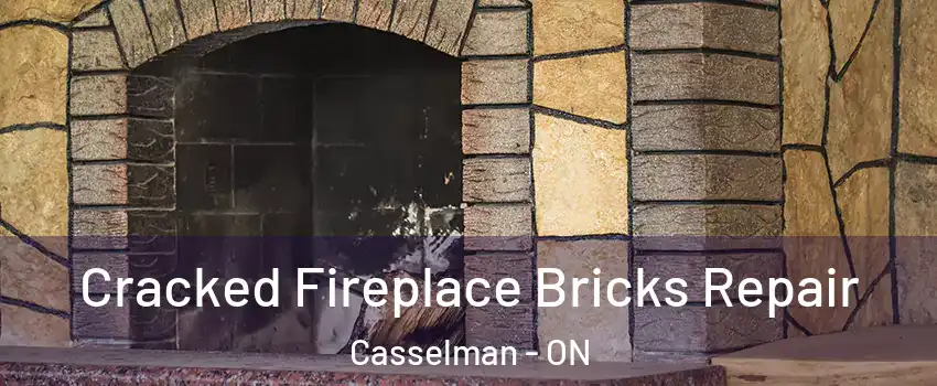  Cracked Fireplace Bricks Repair Casselman - ON