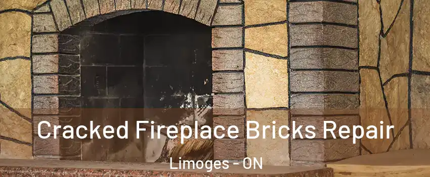  Cracked Fireplace Bricks Repair Limoges - ON