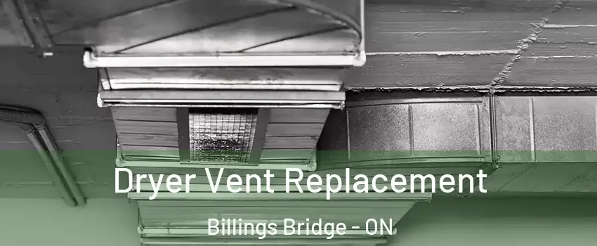  Dryer Vent Replacement Billings Bridge - ON