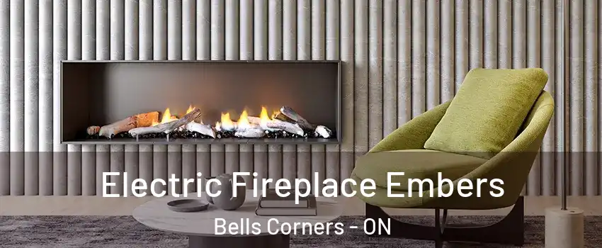  Electric Fireplace Embers Bells Corners - ON