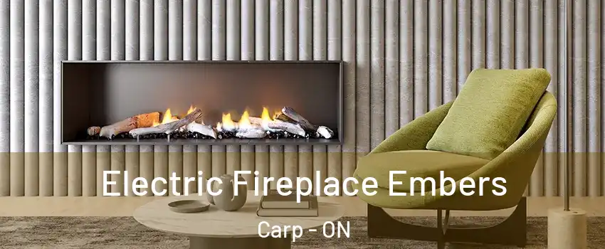  Electric Fireplace Embers Carp - ON