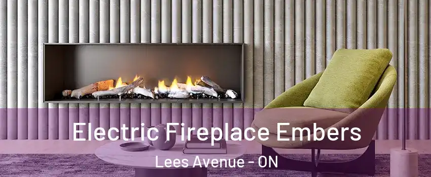  Electric Fireplace Embers Lees Avenue - ON