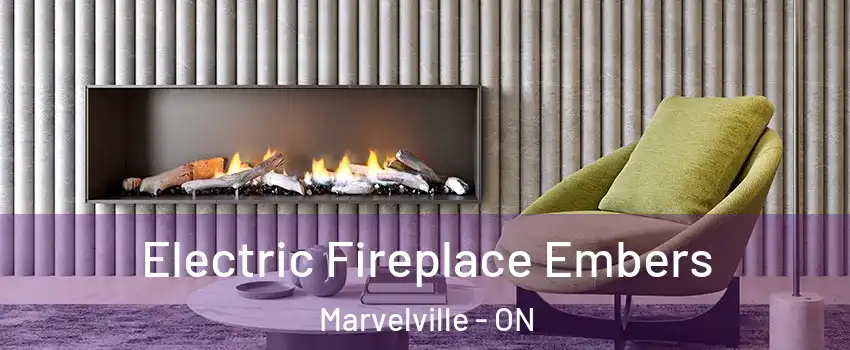  Electric Fireplace Embers Marvelville - ON