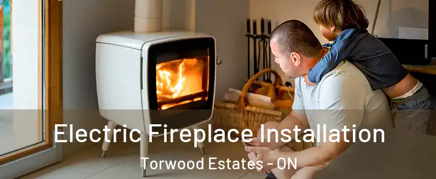  Electric Fireplace Installation Torwood Estates - ON