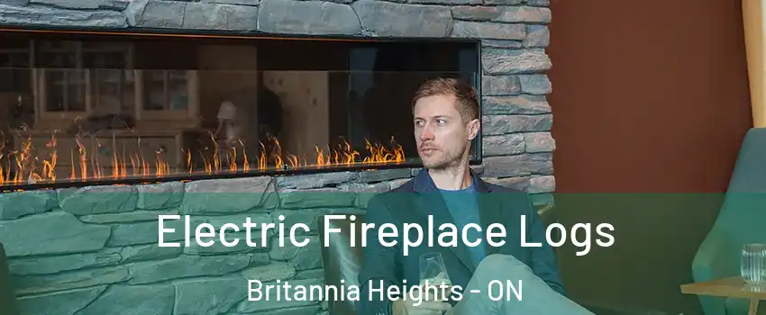  Electric Fireplace Logs Britannia Heights - ON