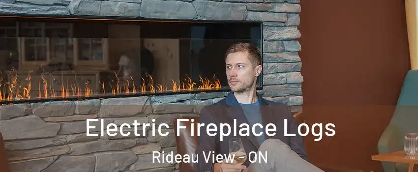  Electric Fireplace Logs Rideau View - ON