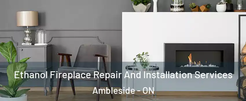  Ethanol Fireplace Repair And Installation Services Ambleside - ON