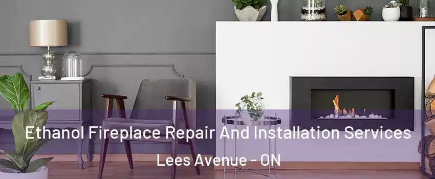  Ethanol Fireplace Repair And Installation Services Lees Avenue - ON