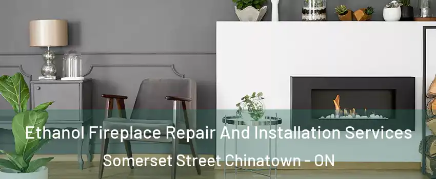  Ethanol Fireplace Repair And Installation Services Somerset Street Chinatown - ON