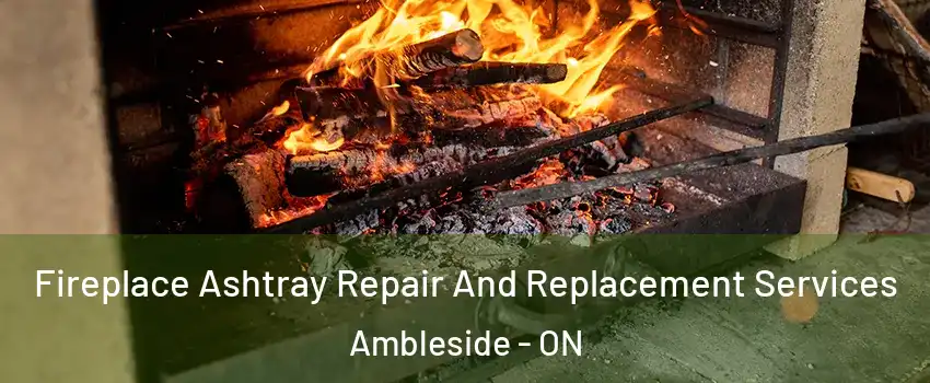  Fireplace Ashtray Repair And Replacement Services Ambleside - ON