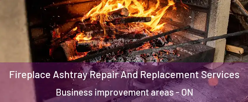  Fireplace Ashtray Repair And Replacement Services Business improvement areas - ON