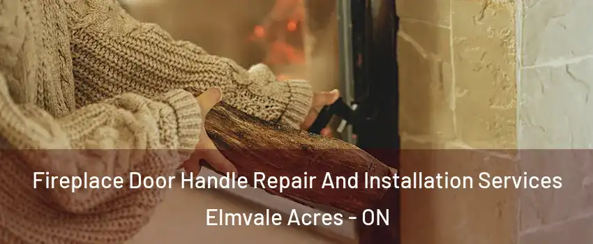  Fireplace Door Handle Repair And Installation Services Elmvale Acres - ON