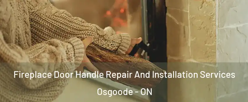  Fireplace Door Handle Repair And Installation Services Osgoode - ON