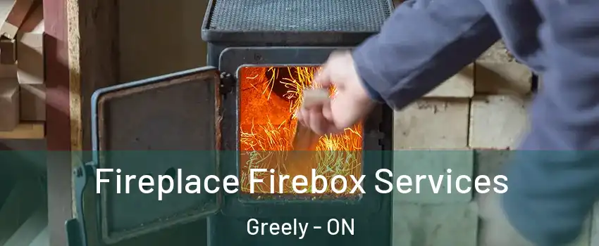  Fireplace Firebox Services Greely - ON